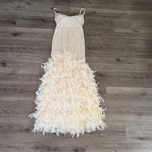 Fashion Nova | Dresses | Brand New White Ruffle Hem Gown From Fashion Nova | Poshmark Fashion Nova | Dresses | Brand New White Ruffle Hem Gown From Fashion Nova | Poshmark